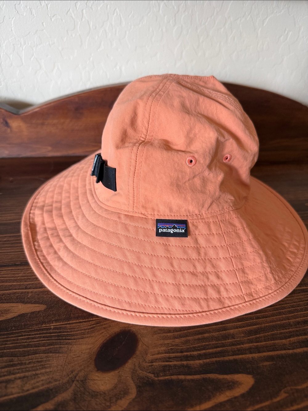 Patagonia Coral Wide-Brim Sun Hat with Adjustable Strap Large/XL